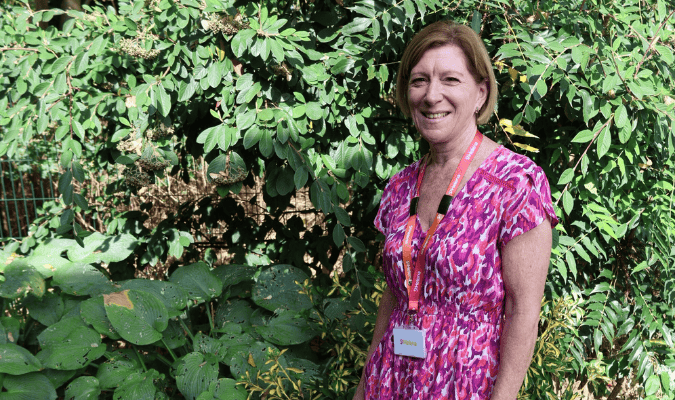 Wendy at St Helena 