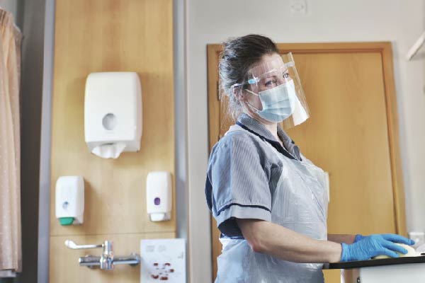St Helena Hospice nurse