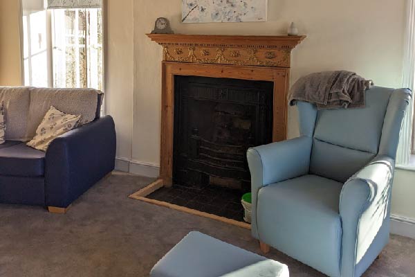 St Helena Hospice patient lounge