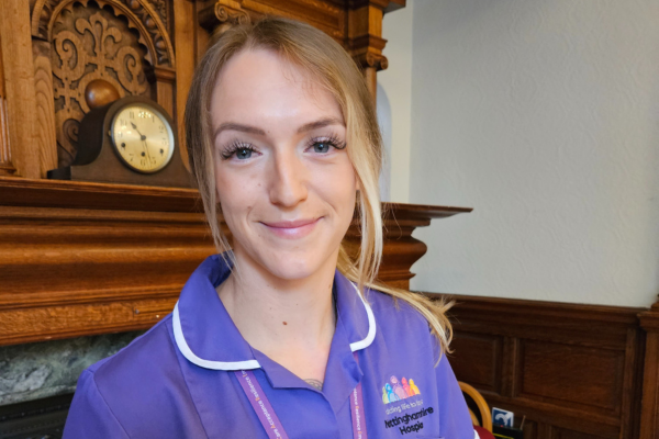 Lead Registered Nurse Louisa smiling